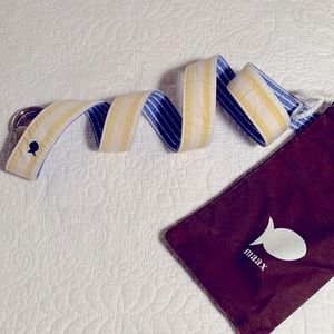 Maax Blue Fish River D Ring Cotton Belt - Size M